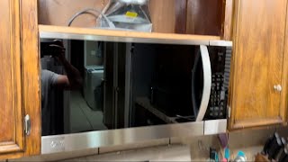 LG RANGE MICROWAVE INSTALLATION [upl. by Sihunn276]