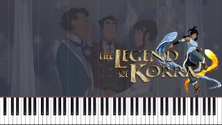 Legend of Korra  Varricks Wedding Piano Tutorial [upl. by Boyse]