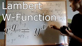 The LambertW Function and xyyx [upl. by Elder]