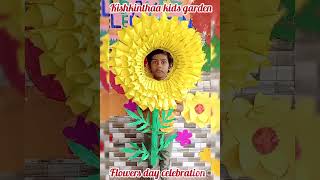 Flowers day celebration kishkinthaa kids garden play school [upl. by Volpe]