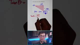 How to Use Math Notes on iPad to Solve a Triangle with SOH CAH TOA  Math in a Minute [upl. by Bathesda]