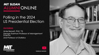 MIT Sloan Alumni Online Professor Arnie Barnett PhD 73 [upl. by Nazus]