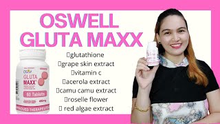 Grabe ka OSWELL GLUTA MAXX after 1 month of using Gluta Maxx Review [upl. by Teiluj616]