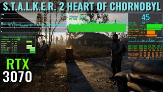 STALKER 2 Heart of Chornobyl  RTX 3070  DLSS 38  1440p 1080p  Benchmark [upl. by Eciral]