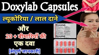 Doxylab Capsules  Doxycycline and Ambroxol Capsules Uses amp Side Effects  Doxylab Capsules In Hindi [upl. by Kcinimod]