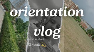 orientation mein kya kya hua barish ho gyi  university life  vlog22024dated29 aug2024 [upl. by Retepnhoj]