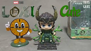 Loki TVA  Miss Minute Cosbaby amp Loki Season 2  God Loki Cosbaby S BobbleHead [upl. by Paxon545]