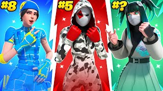 25 Fortnite Skins You Can Main Tryhard Skins Season 8 [upl. by Mauer]