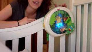 FisherPrice Rainforest PeakABoo Waterfall Soother [upl. by Annekahs]