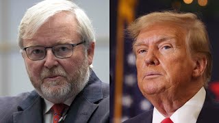 US Ambassador Kevin Rudd called Donald Trump village idiot incompetent incoherent [upl. by Avad]