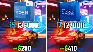 INTEL i513600K vs INTEL i712700K  Test in 6 Games [upl. by Ozzy377]