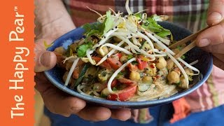 Simple Stir Fry Satay  Cheap Easy Vegan  THE HAPPY PEAR [upl. by Lidstone]