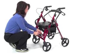 Duet  Rollator Transport Wheelchair Combo [upl. by Arnon211]