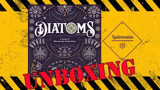 Ludomanía Unboxing de Diatoms [upl. by Jarrow360]