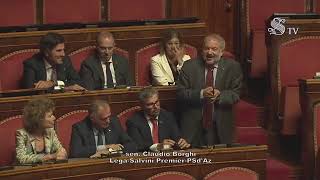 CLAUDIO BORGHI “A BRUXELLES NON CI CONSENTONO DI INVESTIRE RIDUCENDO IL RAPPORTO DEFICITPIL” [upl. by Lerret867]