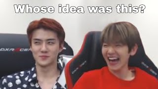 when you let Sehun and Baekhyun do a live stream together [upl. by Engvall911]