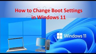 How to Change Boot Order on Windows 11 [upl. by Amar350]