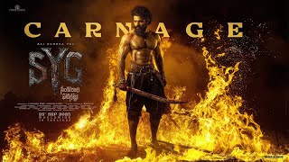 SYG  Sambarala Yeti Gattu Carnage  Sai Durgha Tej  SYG  IN THEATRES SEPTEMBER 25th2025 [upl. by Freiman]