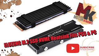 ELUTENG M2 SSD NVME Heatsink Fits PS5 amp PC Unboxing Review amp Install [upl. by Beverly876]