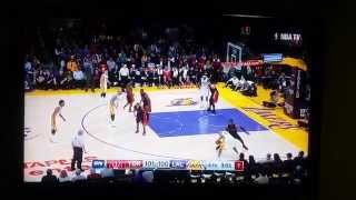 Kobe Bryant stops playing and waits to school defender [upl. by Aneetsirhc]