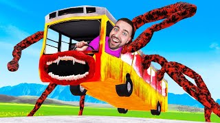 BUS EATER DÉTRUIT TOUT POPPY PLAYTIME  BUS EATER vs POPPY PLAYTIME CHAPITRE 13 [upl. by Notpmah]