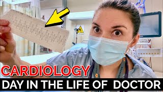 DAY IN THE LIFE OF A DOCTOR CARDIOLOGY [upl. by Reppart]