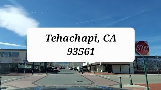 Tehachapi CA 9356 California Driving Main Street and Exploring [upl. by Eeram]