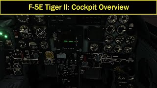 DCS F 5E Cockpit Tour [upl. by Behrens]