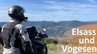 Motorradtour durch das Elsass und die Vogesen [upl. by Lev]