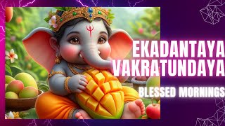 Ekatandaya Vakratundaya I Ganesha Mantra [upl. by Juni]