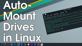 How to Auto Mount Drives in Linux on Boot [upl. by Atirma]