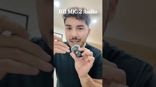 Audio compression DJI mic 2 VS Neewer CM28 [upl. by Letha]