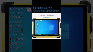 FieldLink 70 Reports to Connect shorts trimble FieldLink survey layout [upl. by Emiaj]