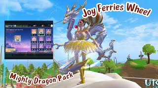 SPIN JOY FERRIES WHEEL  MIGHTY DRAGON ROAR PACK BACK  UtopiaOrigin🐲🐉🌻 [upl. by Atsirtal]