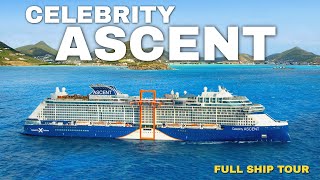 Celebrity Ascent  NEW SHIP Walkthrough Ship Tour amp Review 4K  Celebrity Cruises [upl. by Ronoc714]