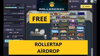 ROLLERTAP TELEGRAM AİRDROP BOTU ROLLERCOİN ORJİNAL BOTU [upl. by Obadiah]