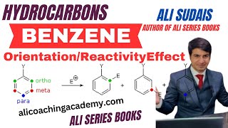 Hydrocarbons Lec 14 Orientation and Reactivity Effect on Benzene ring  MDCAT  Ali Sudais [upl. by Yborian]