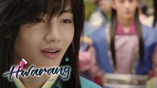 Kim Tae Hyung quotHwarang That sounds nicequot Hwarang Ep 2 [upl. by Akinar]