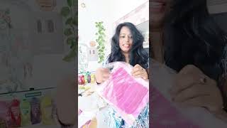 Meesho Organza party Saree with Readymade Blouse designer meeshofinds [upl. by Koh]