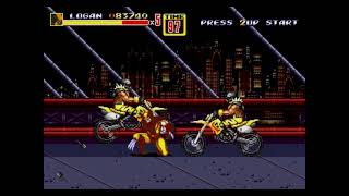 Adamantium Claws Versus Jetpack Fight retrogaming [upl. by Annaigroeg]