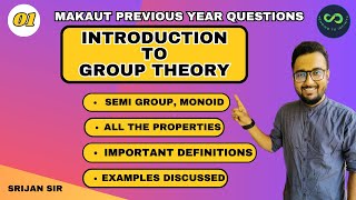 01  Introduction to Group theory  Properties  Algebraic Structures  Discrete Mathematics [upl. by Sagerman]