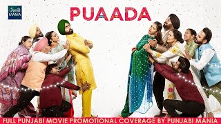 Watch Puaada Star Cast Interviews amp Promotions Coverage On Punjabi Mania  Ammy Virk Sonam Bajwa [upl. by Rintoul264]