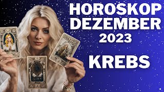 KREBS ♋️ Monatshoroskop  Engelszahl  Dezember 2023 krebs tarot [upl. by Halda]