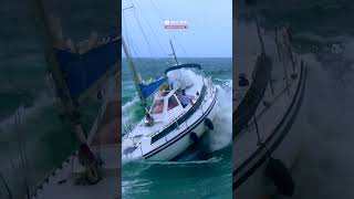 OMG SUCH A CLOSE CALL KUDOS TO THE CAPTAIN  CAPBRETON FRANCE  BOAT ZONE [upl. by Ahseret]