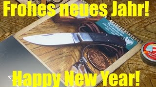 Frohes Neues Mein Uhren amp Messerkalender 2017 Watches amp Knives [upl. by Waal]