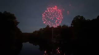 Busch Gardens  Fireworks 2022 [upl. by Bernadene217]