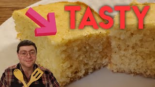 Classic Sweet Southern Cornbread with Honey Recipe [upl. by Hairaza]