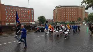 Ulster First Flute Band  UFFB  DOLLYS BRAE   SANDY ROW LOYALIST HERITAGE PARADE AUGUST 2024 [upl. by Ranitta]