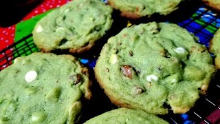 Pistachio White Chocolate Chip Cookies  Taste of Trini [upl. by Nahsed]