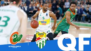 Bursaspor stuns Cedevita  Quarterfinals Highlights  7DAYS EuroCup [upl. by Waddington]